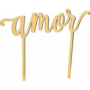 Fun Express – Amor Cake Topper for Wedding – Home Decor – Gifts – Wedding & Bridal – Wedding – 1 Piece