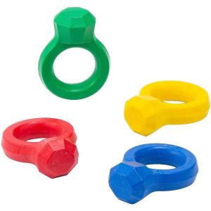 Fun Express 4-Color Wedding Ring-Shaped Crayons – 24 Pc