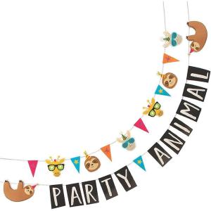 Party Animal Garland – Party Decor – 2 Pieces