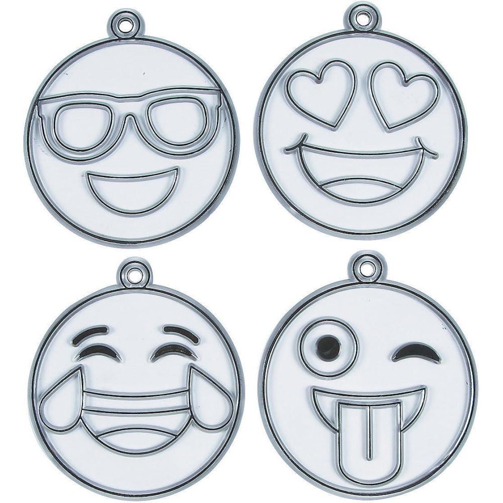 image:imageColor Your Own Emoji Suncatchers  Crafts for KidsEmoticon