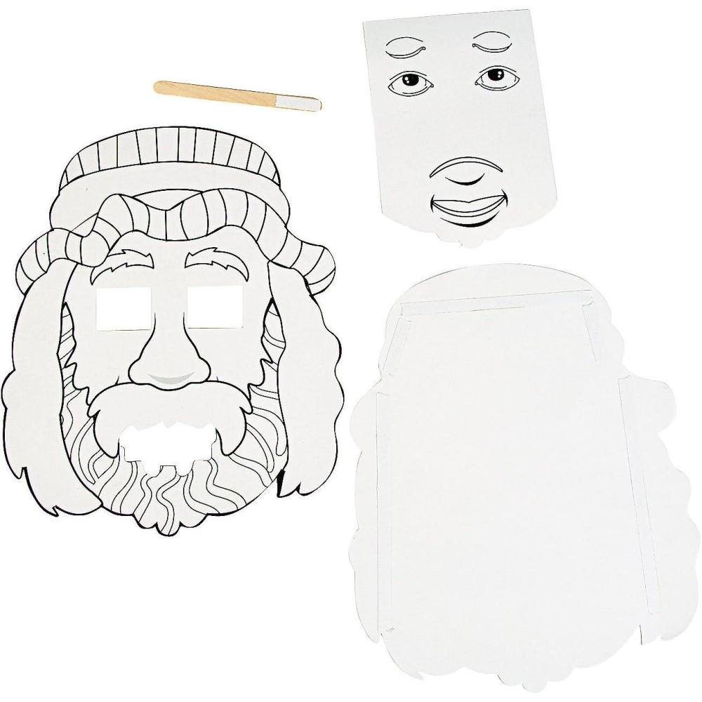 image:imageColor Your Own Jesus Heals The Blind Man Activities 12 Pieces Crafts for Kids and Fun Home Activities