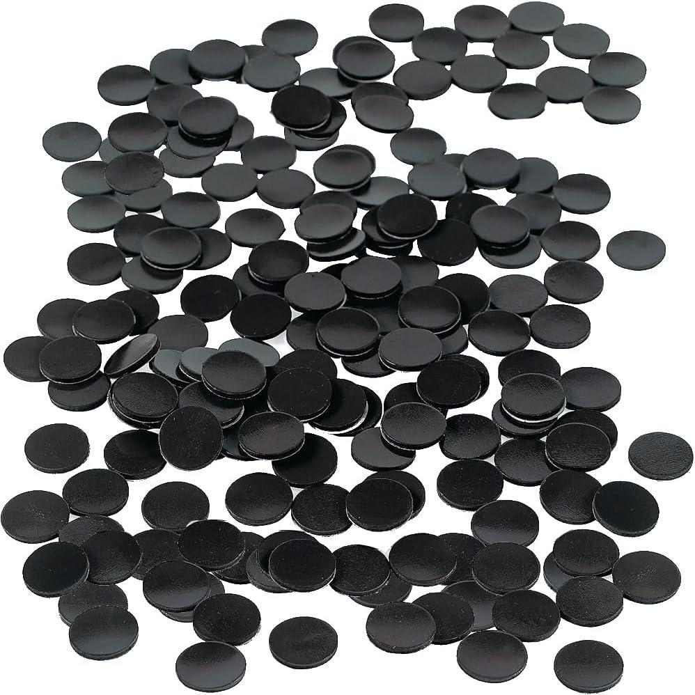 image:imageElegant Black SelfAdhesive Dot Magnets Set 05 Pack of 200 Ultra Strong Magnets for Crafts Home Office amp More