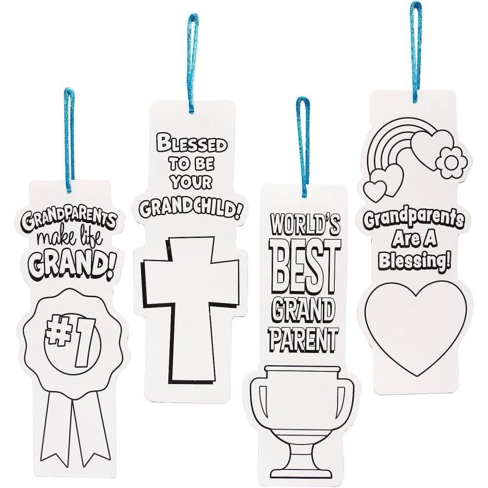 image:imageFun Express 2 34 x 7 Religious Grandparents Day Thumbprint Craft Kits Makes 12