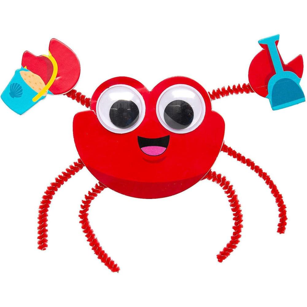 image:imageFun Express Cute Crab Magnet Craft Kit Makes 12 Vacation Bible School 2024