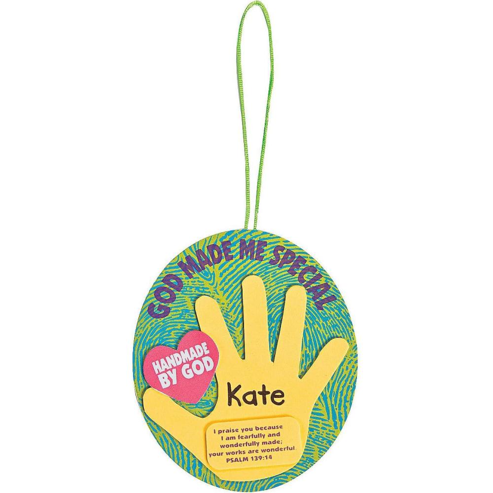 image:imageFun Express God Made Me Special Handprint ORN Ck12  Crafts for Kids and Fun Home Activities  VBS Vacation Bible School SuppliesDecor