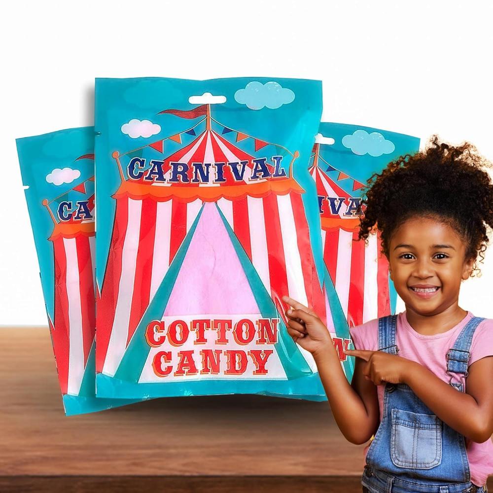 image:imageFun Express Mermaid Cotton Candy 12 Packs Pineapple Flavored Great for Mermaid Birthday Party FavorsStrawberry