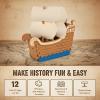 3D Foam Mayflower Ship Craft Kit -12 – Crafts for Kids and Fun Home Activities
