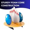 Fun Express 10″ x 9 1/2″ Bowling Party Pins & Bowling Ball Table Centerpiece