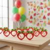 Fun Express 5″ x 3″ Kids Strawberry Glasses Foam Craft Kit – Makes 12