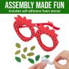 Fun Express 5″ x 3″ Kids Strawberry Glasses Foam Craft Kit – Makes 12
