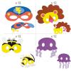 Fun Express Bulk Mask Mania Craft Kit Assortment – Makes 48
