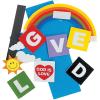 Fun Express God is Love Cross Magnet Craft Kit – Crafts for Kids and Fun Home Activities – VBS Vacation Bible School Supplies/Decor