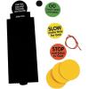 Fun Express Inspirational Traffic Light Craft Kit – Creative Kids Crafts Featuring Bible Verse John 14:6 – Perfect for Fun Home Activities & Family Bonding – Bible-Themed Crafts & Learning – 12 Pieces