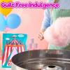 Fun Express Mermaid Cotton Candy, 12 Packs, Pineapple Flavored, Great for Mermaid Birthday Party Favors(Strawberry)