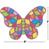 Fun Express Mosaic Foam Butterfly Kit – 24 Pieces – Educational and Learning Activities for Kids