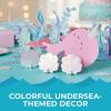 Fun Express Narwhal Party Large Centerpiece Kit – Colorful Undersea-Themed Decor for Birthday Parties & Celebrations – Vibrant Blue & Multi-Color Narwhals – Perfect for Themed Events – 4 Pieces