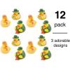 Fun Express Rubber Duckies for Camping & Parties – Cute Rubber Ducks for Girl Scout & Boy Scout Camps Summer Trips & Camp-Themed Birthday Parties – Perfect for Vacation Bible School Decor – 12 Pieces
