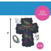 Fun Express String Art Craft Kit Faith for Girls Ages 8-12 – Makes 12 Cross Projects | Religious DIY Arts Crafts for Kids Perfect Birthday Gifts for 10 11 12 Year Old Girls | Tween Creative Activities