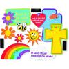 Fun Express Trust in The Lord Magnet Craft Kit – Religious DIY Craft for Sunday School Easter Activities Church Groups & Special Occasions – Ideal for Kids & Family Fun – 12 Pieces