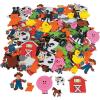Foam Farm Shapes with Adhesives, Bulk Set of 500 – DIY Crafts for Kids