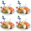 Fun Express – Plastic Anchor Picks (25pc) for Birthday Party Supplies(25 Count (Pack of 4))