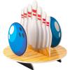 Fun Express 10″ x 9 1/2″ Bowling Party Pins & Bowling Ball Table Centerpiece