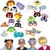 Fun Express Bulk Mask Mania Craft Kit Assortment – Makes 48