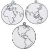 Fun Express Color Your Own Suncatchers – VBS Vacation Bible School Supplies/Decor – Earth Day DIY Crafts for Kids and Classroom Activities – Set of 24