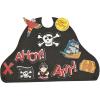 Fun Express Fabulous Foam Black Pirate Hat Craft Kit for Kids – Fun Pirate Hats Perfect for Parties, School Projects, or Themed Events – 12 Pieces