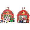 Fun Express Farm Foam Frames – Creative Kids Craft Set with Animal Designs for DIY Projects Home Activities & Fun Learning – Perfect for Crafting Customizing and Playtime Fun – 12 Pieces(Multicolour)