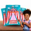 Fun Express Mermaid Cotton Candy, 12 Packs, Pineapple Flavored, Great for Mermaid Birthday Party Favors(Strawberry)
