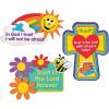 Fun Express Trust in The Lord Magnet Craft Kit – Religious DIY Craft for Sunday School Easter Activities Church Groups & Special Occasions – Ideal for Kids & Family Fun – 12 Pieces