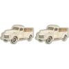 Fun Express Vintage Truck-Shaped Paper Dessert Plates for Boys Kids Birthday Party Supplies Construction – 8 Pieces(Large (Pack of 2))