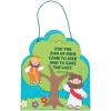 Fun Express Zacchaeus Sign Craft Kit – Religious Craft for Kid – Perfect for Sunday School – Vacation Bible School & Church Events – Fun DIY Activity for Children’s Crafts & Decorations – 12 Pieces
