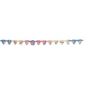 Fun Express – My Little Pony Large Jointed Banner for Birthday – Party Supplies – Licensed Tableware – Misc Licensed Tableware – Birthday – 1 Piece