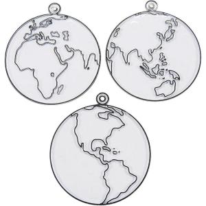 Fun Express Color Your Own Suncatchers – VBS Vacation Bible School Supplies/Decor – Earth Day DIY Crafts for Kids and Classroom Activities – Set of 24