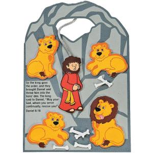 Fun Express Daniel Cast to Lions Den Ck-12 – Crafts for Kids and Fun Home Activities – VBS Vacation Bible School Supplies/Decor