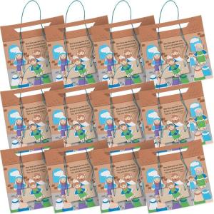 Fun Express Jesus Heals A Paralyzed Man 3D Sign Craft Kit – Makes 12- DIY Crafts for Kids and Sunday School Activities