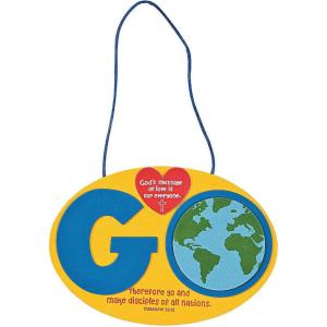 Go Tell All Sign Craft Kit – Crafts for Kids and Fun Home Activities