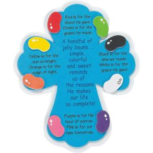 Jelly Bean Prayer Magnet Craft kit – Makes 12 – Reliigious Crafts for Kids and Sunday School Activities