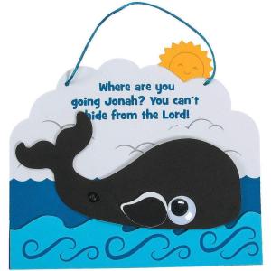 Jonah and The Whale Craft Kit – Makes 12 – Religious Crafts for Kids and Fun Sunday School Activities