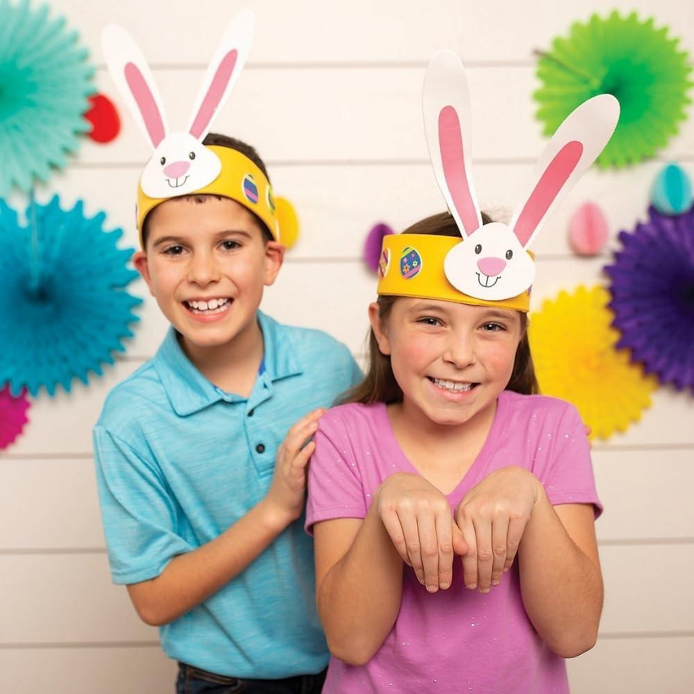 image:imageFun Express Easter Bunny Headband Kit Makes 12 DIY Easter Crafts for Kids