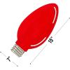 Charming Unfinished Wood Christmas Lightbulb Sign – 7″ x 15″ (1 Pc.) – Ideal for DIY Craft Projects and Holiday Decor
