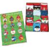 Fun Express 12 Days of Christmas Socks Gift Set – 12 Unique Pairs of Holiday Socks – Perfect Apparel Accessory for Festive Fun