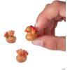 Fun Express 3/4″ Micro Thanksgiving Turkey Rubber Ducks – 24 Pieces
