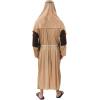 Fun Express Adult Shepherd Costume for Christmas Nativity – Biblical Character Robe with Headpiece for Church Pageants, Religious Plays & Holiday Performances | One Size Fits Most Adults