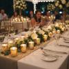 Fun Express Gold Glass Tealight Holders – Wedding and Home Decoration – Tealight Candle Holders for Table Centerpieces – Halloween, Christmas & Thanksgiving Decorations Indoor – 12 Pieces(Silver)
