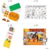 Fun Express Peanuts Thanksgiving Craft Kit Assortment – Makes 36