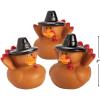 Fun Express Thanksgiving Turkey Rubber Ducks – 12 Pc
