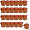 Fun Express 3/4″ Micro Thanksgiving Turkey Rubber Ducks – 24 Pieces